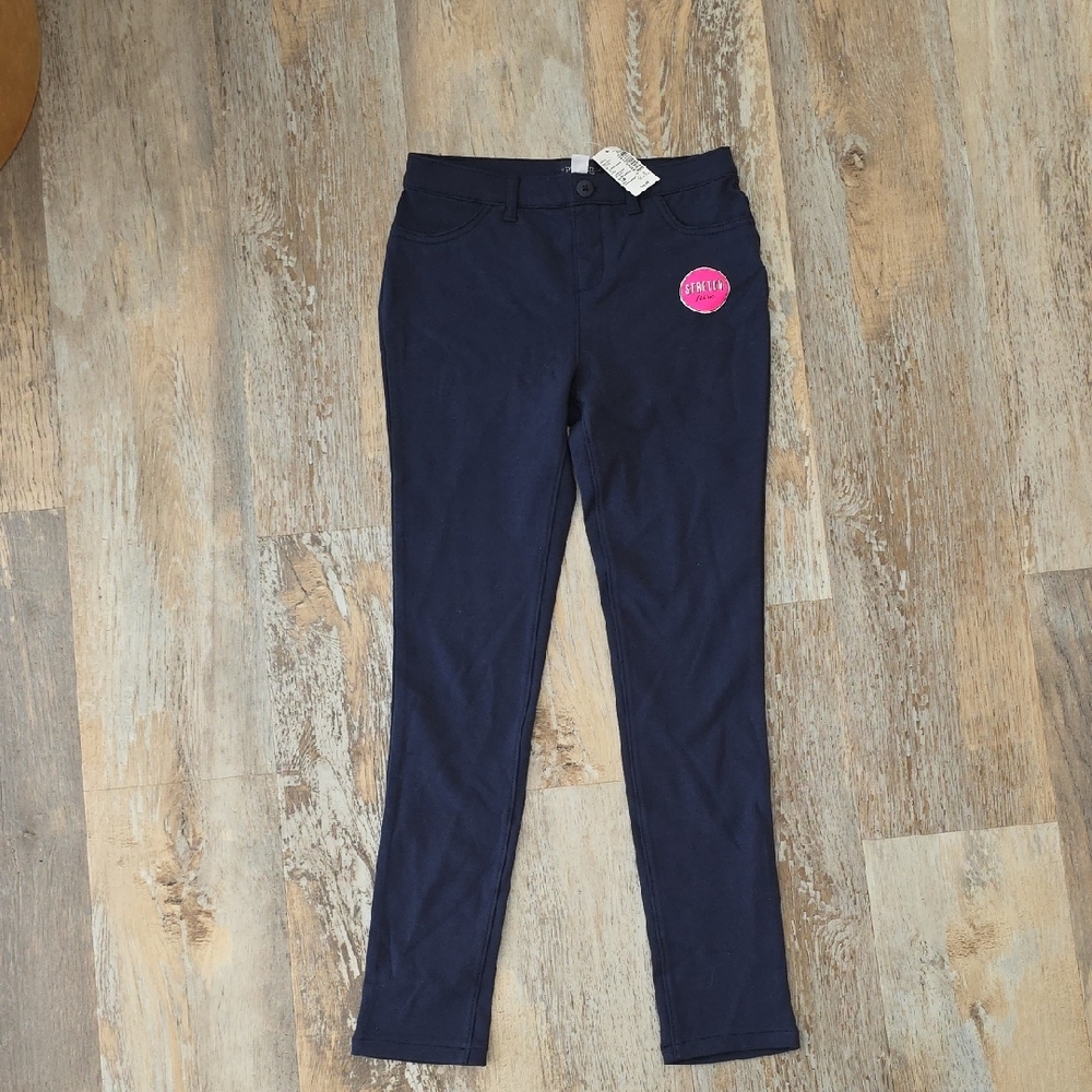Children's Place Stretch Skinny Uniform Pants Size 14 Slim